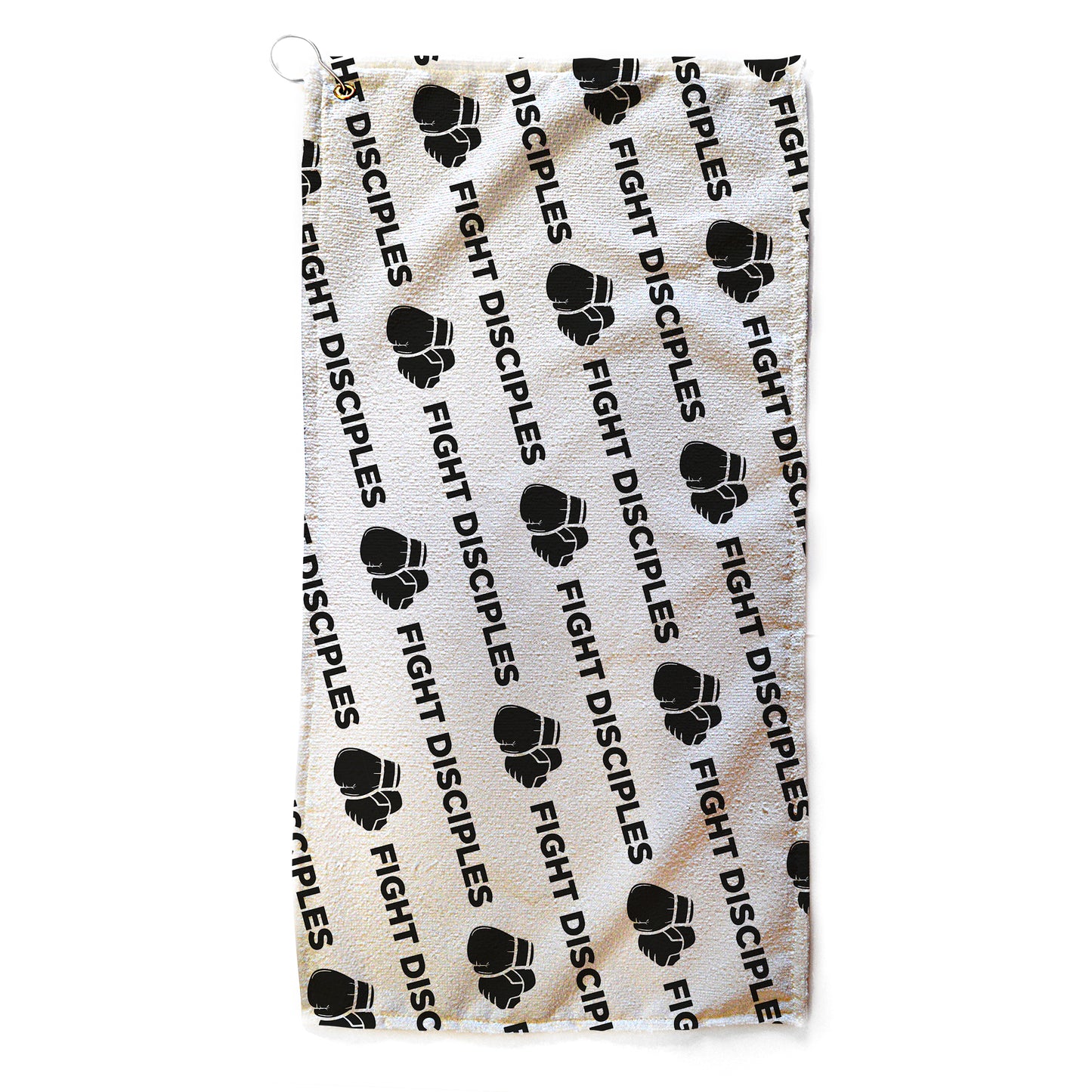 Fight Disciples Pattern Golf & Gym Towel